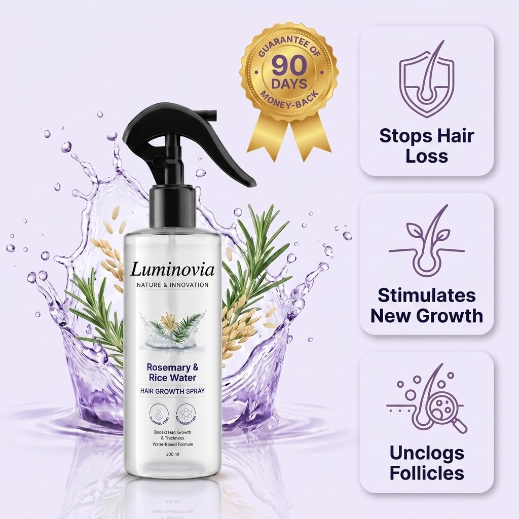 Rosemary Rice Water Volumizing Hair Spray