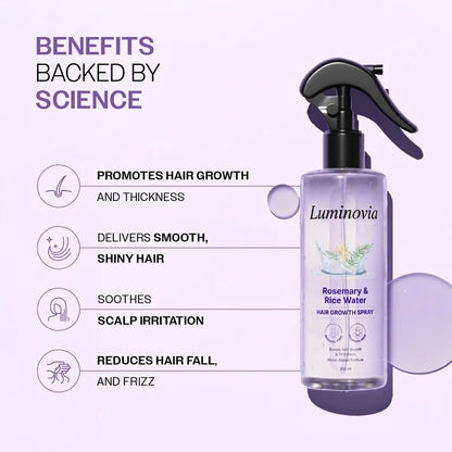 Rosemary Rice Water Volumizing Hair Spray