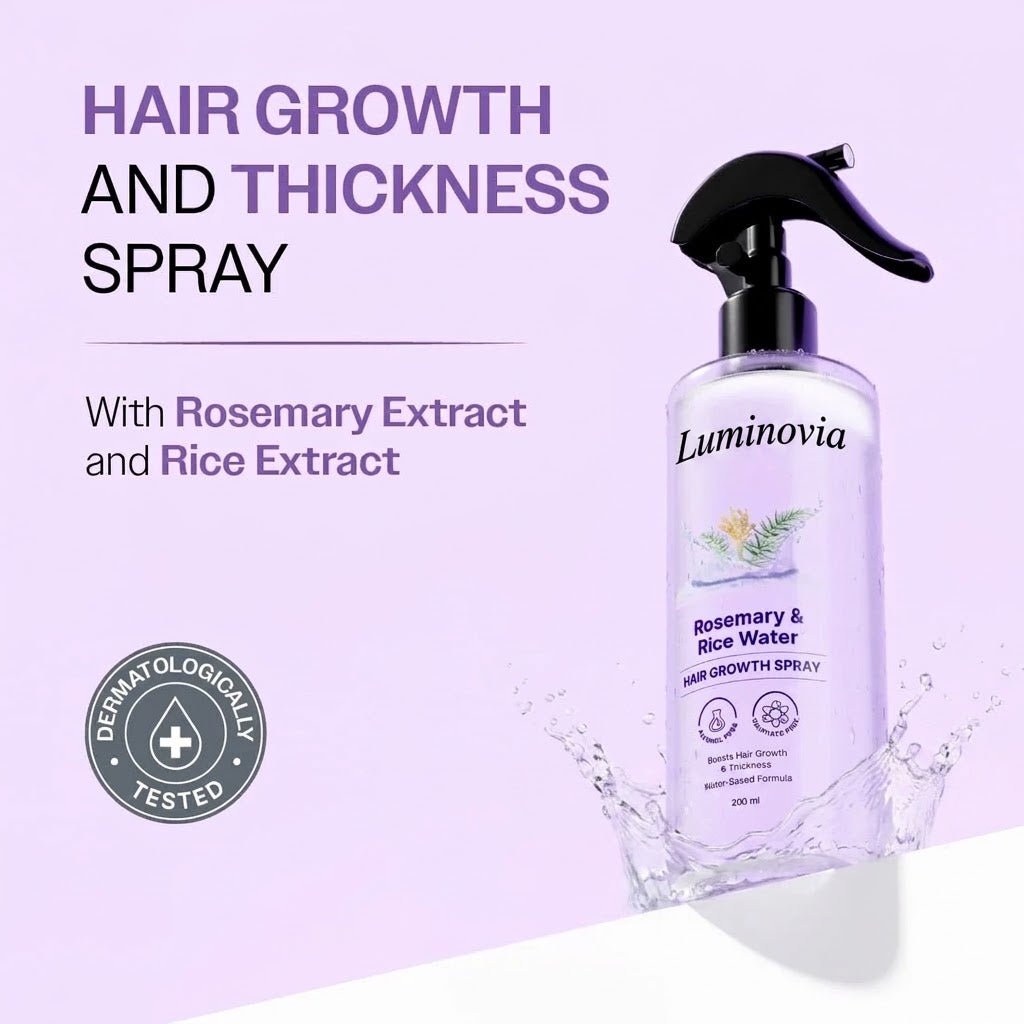 Rosemary Rice Water Volumizing Hair Spray